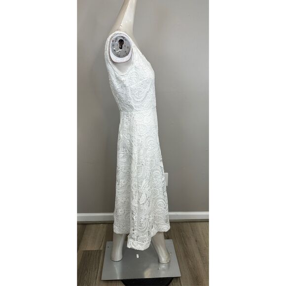 Kobi Halperin Jacqueline Sleeveless Lace Midi-Dress Size US4 $698 - Picture 9 of 10